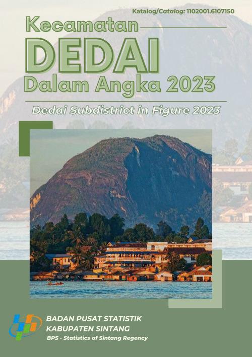 Dedai Subdistrict in Figures 2023